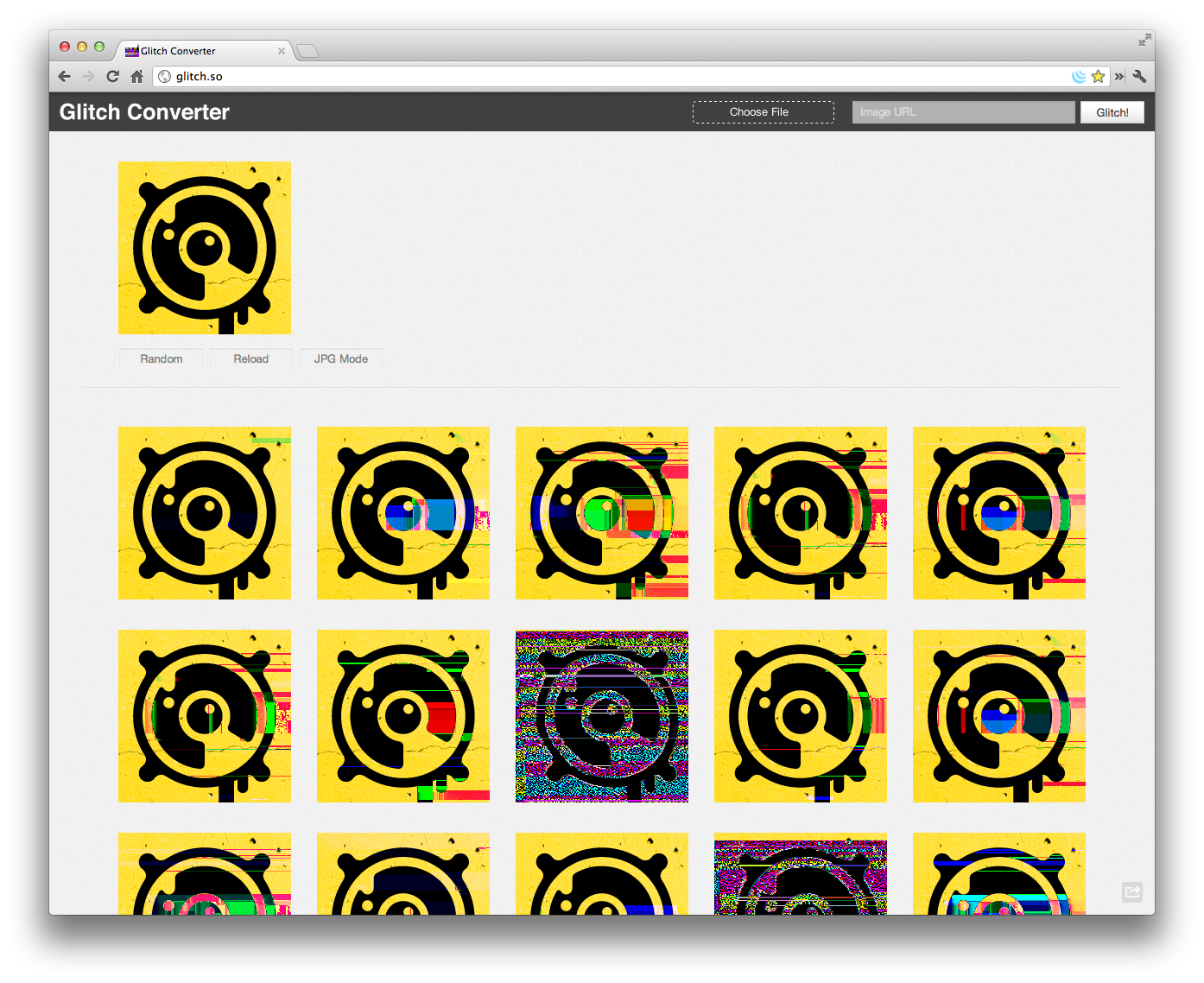 Glitch Converter